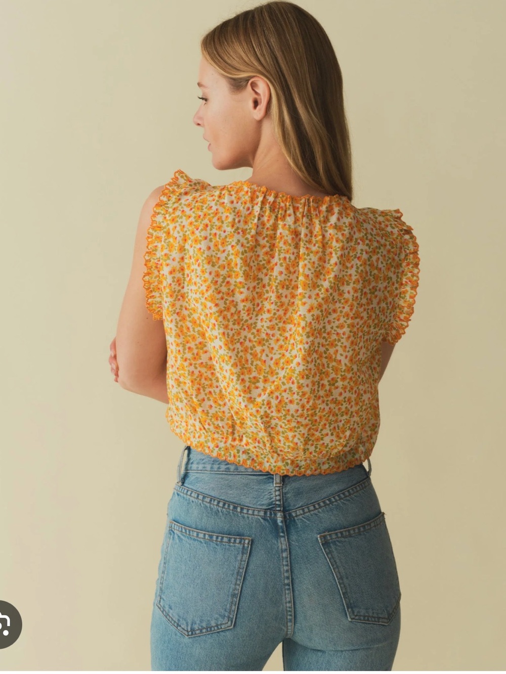 Doen traveler top clementine daisy - Picture 3 of 3
